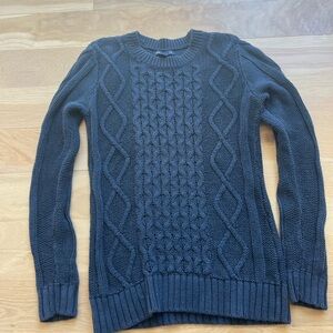 GAP Navy Cable Knit Sweater